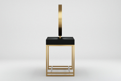 Зеркало парикмахерское двухстороннее Crocus Princess Aura 3