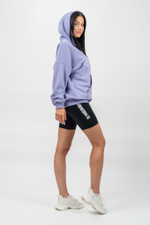 Кофта BRANDED OVERSIZED HOODIE GYM RAT 256 Лиловая