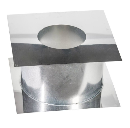 РОЗАН проходник Д 210 ( 0,5 ) нерж мат оцинк 480 * 480