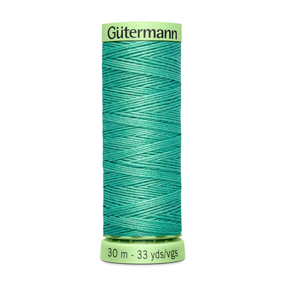 Нить Top Stitch 30/30 м для декоративной отстрочки, Gutermann, 100 пастельно серо-зеленый