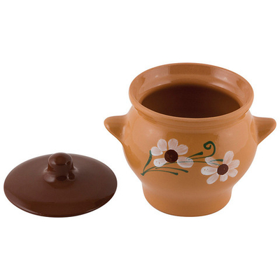 Горшок 0,65 л для жаркого "Цветы". 006692-SK