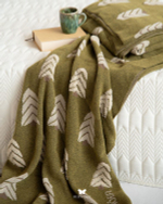 Плед Crimson Sofa Shawl Olive 200 × 250 см 130220336 Иран