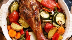 Индейка с овощами