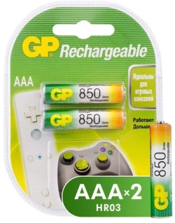 Аккумулятор GP R03-AAA 850-mAh (Цена за блистер 2 штуки)