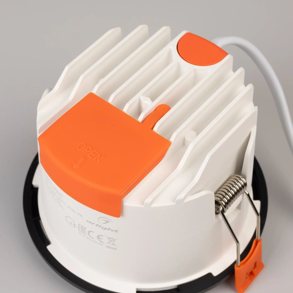 Светильник MS-ALORA-BUILT-R106-9W Day4000-MIX (BK, 60 deg, TRIAC) (Arlight, IP54 Пластик, 3 года) 048084