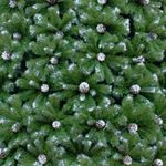 Большая елка с шишками «Снежная королева» (Пвх) 4 м