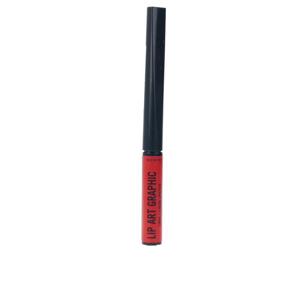Контур для губ Rimmel  Lip Art Graphic Liner 610 Hot Sport Карандаш для губ 2-в-1 и жидкая помада 5 мл