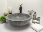 Раковина из мрамора Bowl Grey Medium BM-60260 45*45*15