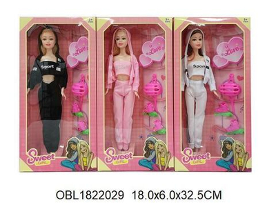 Кукла тип модель, с аксесс. в ассорт. коробка 01352