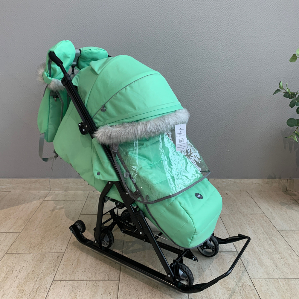 Коляска комбинированная «Ника Детям 7-5SK» мятный (арт. НД7-5SK/М)