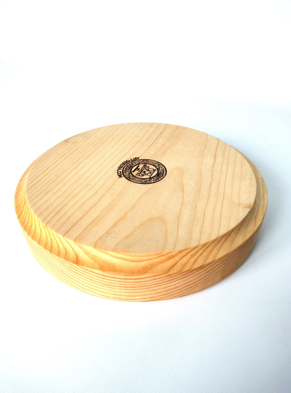 Деревянная тарелка Art of Siberia из массива сибирского кедра T222