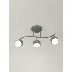 Светильник настенно-потолочный спот Rivoli Vivien 7077-703 3хGX53 15 Вт поворотный | Споты-Подсветки