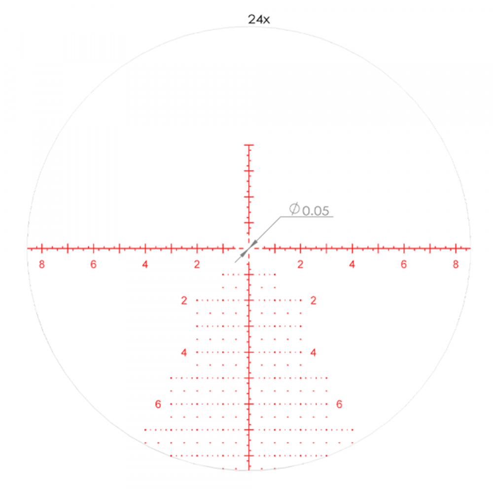Прицел Artelv LRS 4-24x56 FFP AM424 (ASL42456F34)