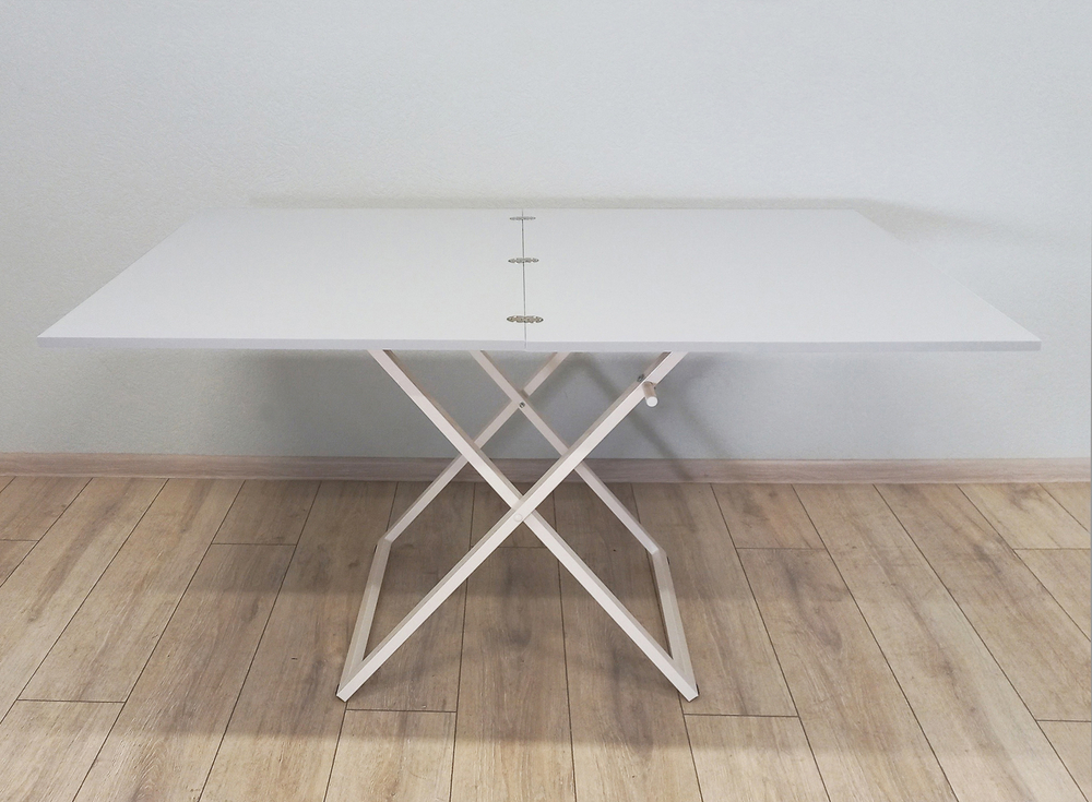 Стол-трансформер ГЗМИ Орфей 1, белый/серый