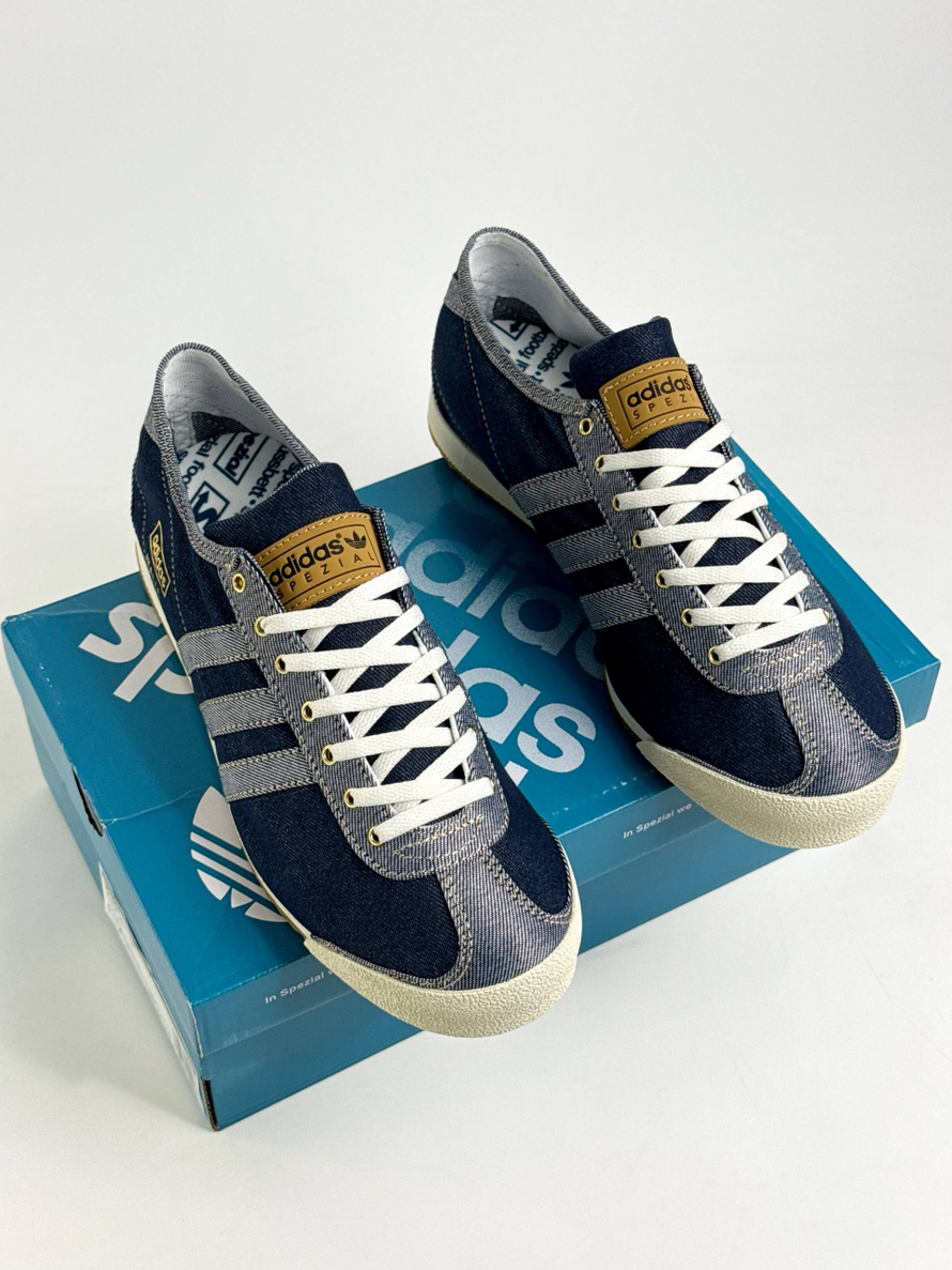 Кроссовки Adidas Spezial Italia #B296 (син.)