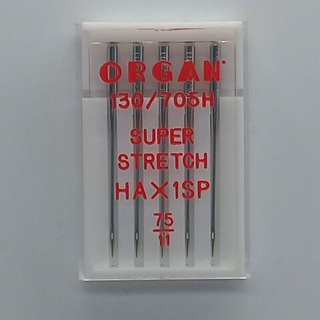 Иглы ORGAN Super Stretch 75/11 5 шт/упаковке