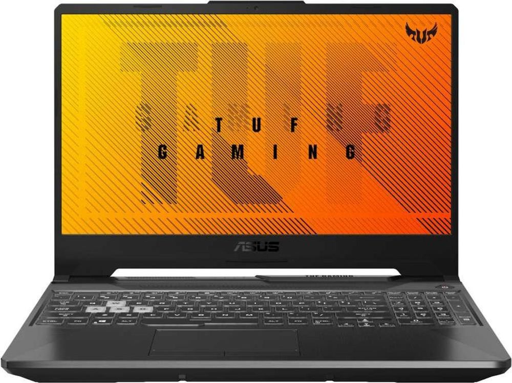 Ноутбук Asus TUF Gaming F15 FX506QM-HN053 Ryzen 7 5800H 16Gb SSD512Gb NVIDIA GeForce RTX 3060 4Gb 15.6&amp;quot; FHD (1920x1080) noOS WiFi BT Cam 90NR0607-M002K0