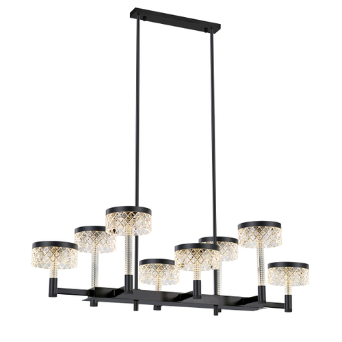 Люстра MD21020075-8B matt black