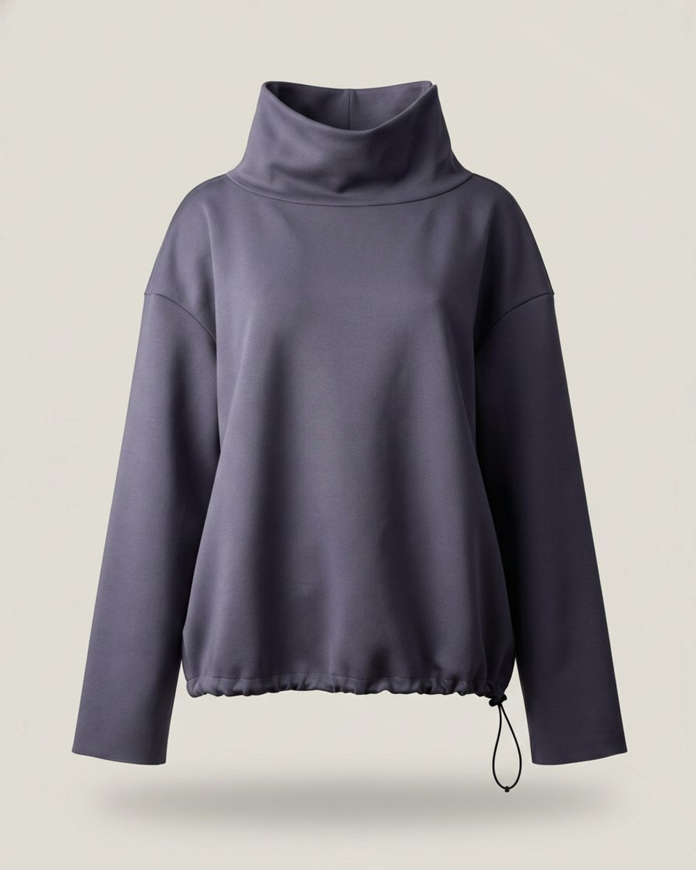 Костюм из мягкого трикотажа джерси в сером