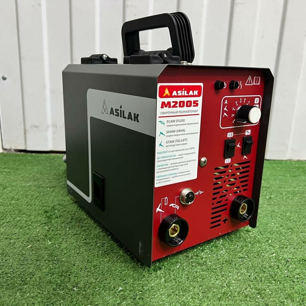 Сварочный аппарат полуавтомат Asilak M2005, FLUX/MMA/TIG LIFT