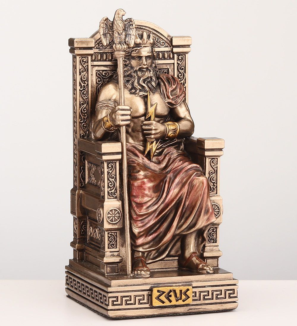 Veronese WS-1440 Статуэтка «Зевс на троне»