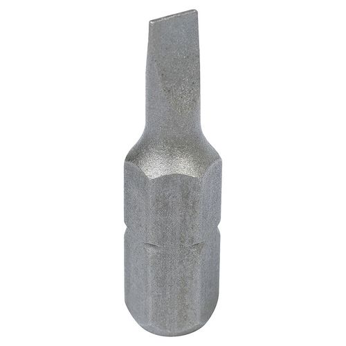 KING TONY (102535S1) Вставка (бита) торцевая 1/4", L = 25 мм, Slotted, SL3.5 х 0.6 мм