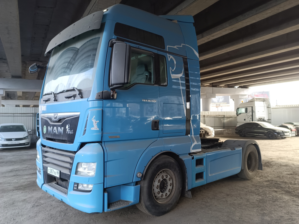 MAN TGX 4x2 Седельный тягач 18.500 4Х2 BLS (Дизельный, 12,4 л, 500 л.с., АТ)