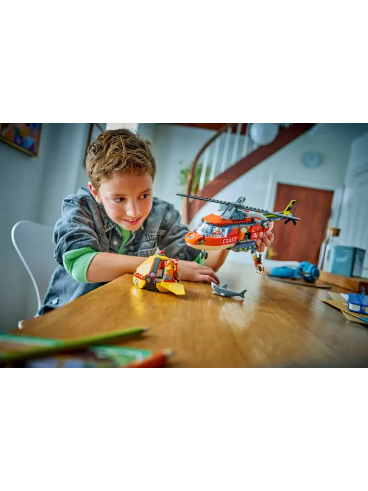 Конструктор City 60503 Вертолет береговой охраны