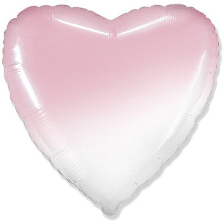 Шар Flexmetal сердце 32" градиент розовый #206500BGRS