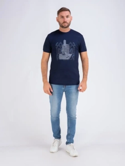 Футболка мужская однотонная Турция