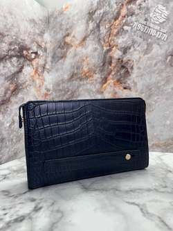 Барсетка Stefano Ricci из кожи крокодила