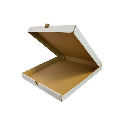 Коробка д/пиццы 320х320х40 белая/50