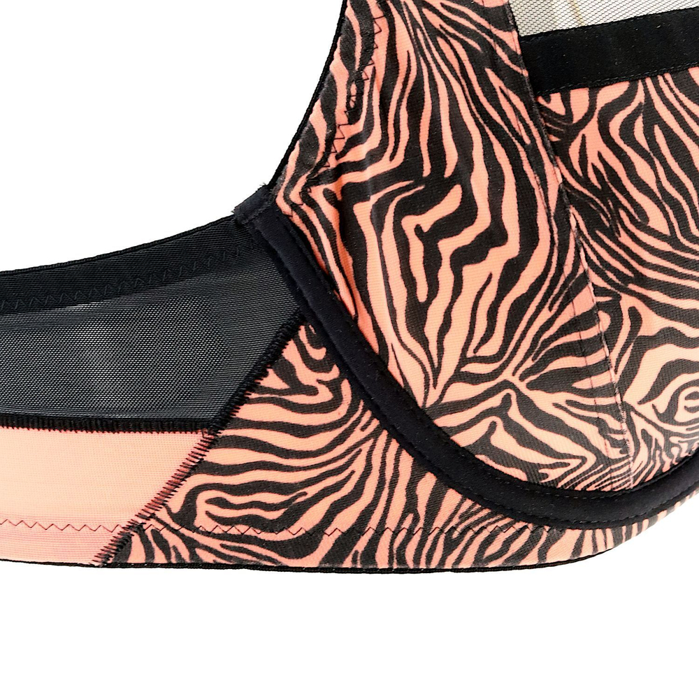 Бюстгальтер с мягкими чашками и тигриным принтом (Размер: 65I) (Цвет: тигровый)