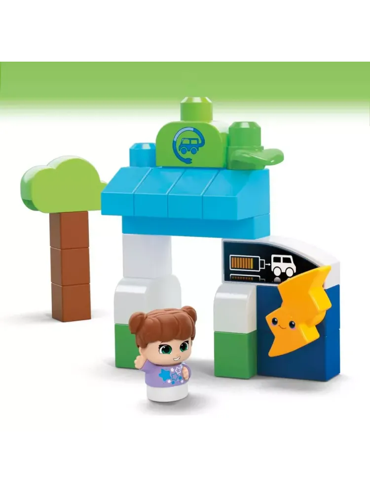 Конструктор Green Town Charge and Go Bus HDX90