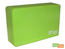 Блок для йоги GO DO  (Зелёный)