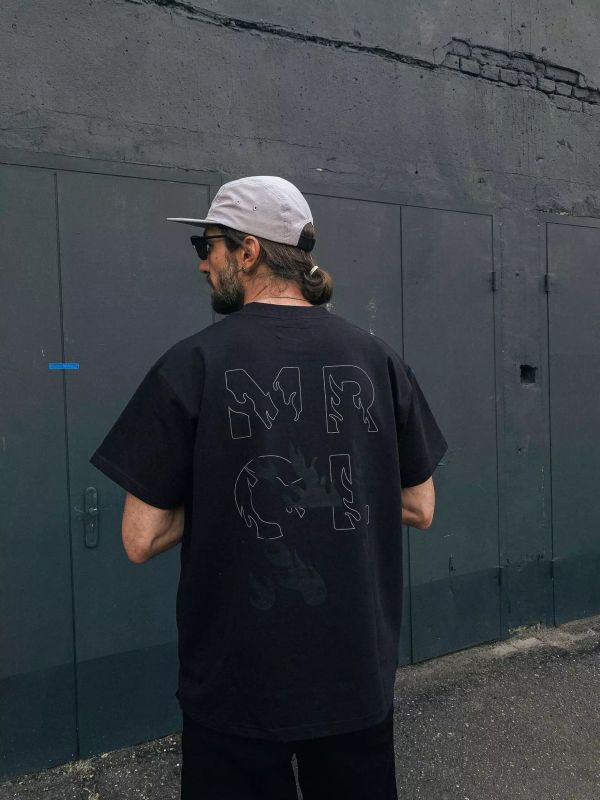 Футболка Heavy Soft Black Flame Графит - фото 2