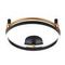Потолочный светодиодный светильник Crystal Lux Fernando PL48W Led Black/Gold