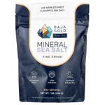 Baja Gold Salt Co., Минеральная морская соль, мелкого помола, 454 г (1 фунт)