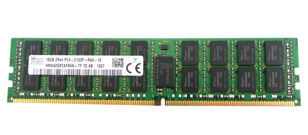 Память для сервера DDR4 16GB 2133Mhz ECC REG 2Rx4 PC4-2133P 1.2v HMA42GR7AFR4N-TF T1 AB 1523