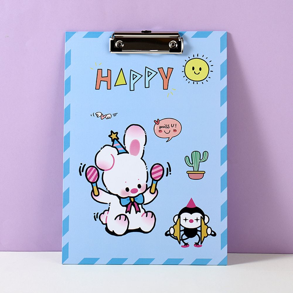 Планшет с зажимом &quot;Circus Bunny Blue&quot;