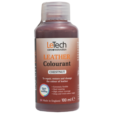 LeTech Expert Line Краска для кожи (Leather Colourant) Chestnut, 100мл