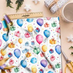 Ткань премиум Оксфорд 600D праздничная фейерия