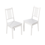 Стул деревянный PORTO 1, цвет белый матовый