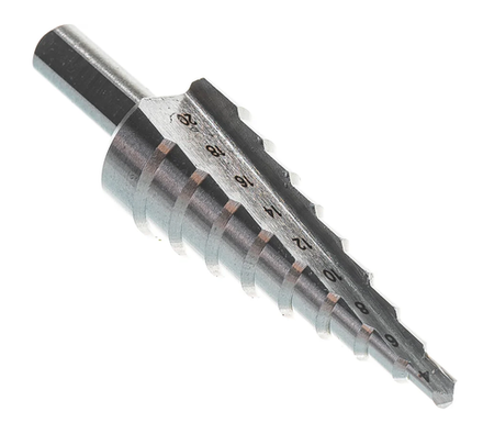 29660-4-20-9 STAYER 4-20мм ступенчатое сверло по металлу 9 ступеней
