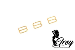 Рамка-регулятор 10 мм, металл, золото, Китай