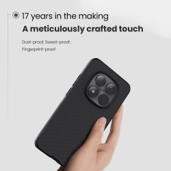 Противоударный чехол для Xiaomi Redmi Note 15 Pro, серия Super Frosted Shield Pro от Nillkin