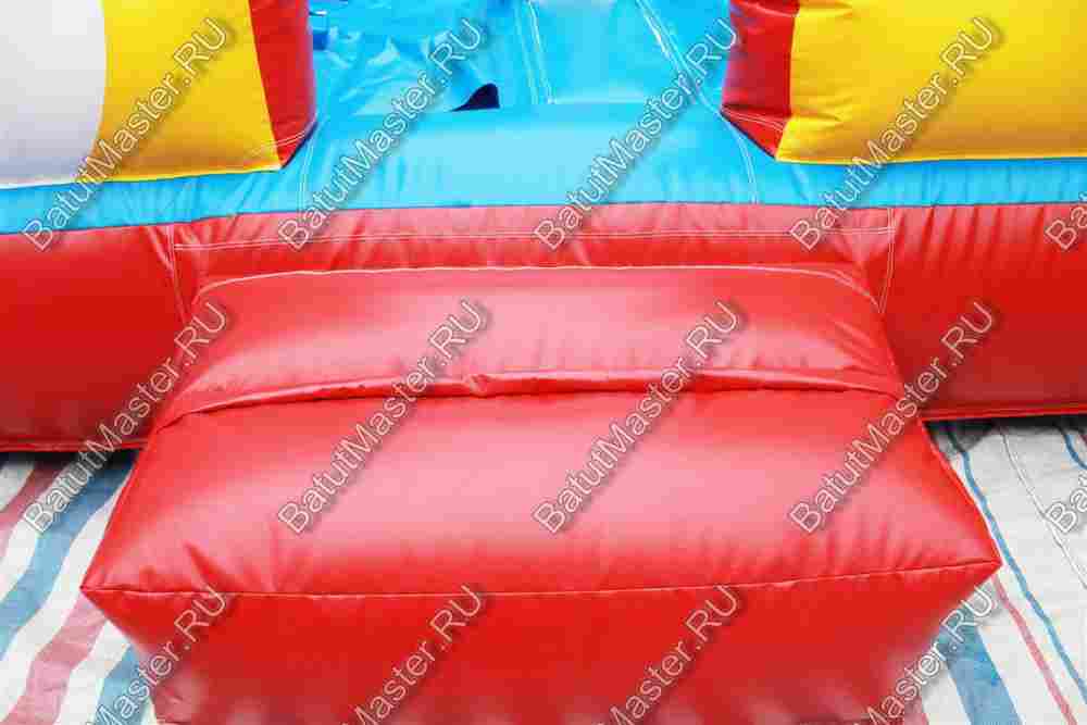 Детский надувной батут-горка "Зайка" 7*4*5 м