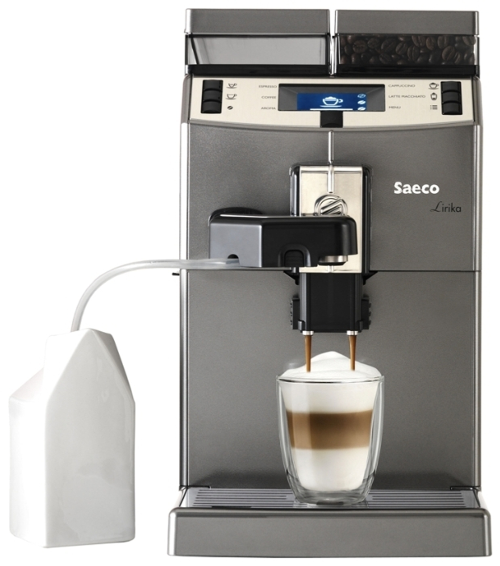Кофемашина Saeco Lirika One Touch Cappuccino RI9851/01