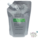 Шампунь Лечение кожи головы KeraSys освежающий, запасной блок 500 мл.