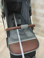 Коляска прогулочная Baballo Future 2024 серая (белая рама)